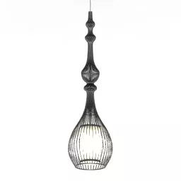 Modernism Wall Mounted Lamp Half Sphere Bulb 3d model