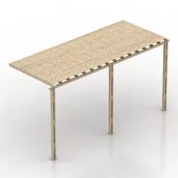 Canopy Structure Vizor 3d model