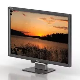 Lcd Monitor Early Design 3d model