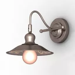 Metal Floor Lamp Boutique Style 3d model