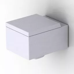 Wall Mounted Toilet 3d model