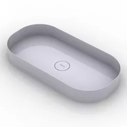 Smooth Edge Sink 3d model