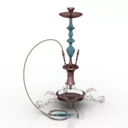 Smoke Hookah 3d model