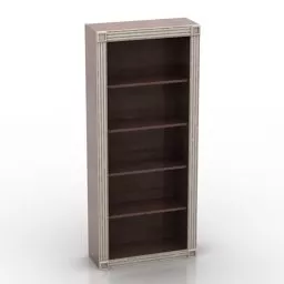 Thin Shelf Wall Mounted 3d model