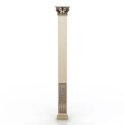 Classic Pilaster Column 3d model