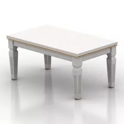 Gedeck Dining Table 3d model