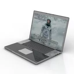 Notebook Macbook Laptop 3d model