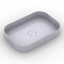 Thin Edge Sink 3d model