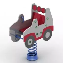 Futuristic Car Industrial Steel Cover 3d model