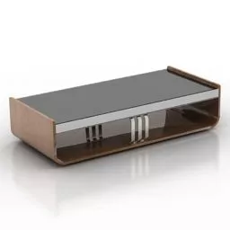 Coffee Table Round Top 3d model