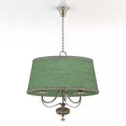Boutique Brass Ceiling Lamp 3d model
