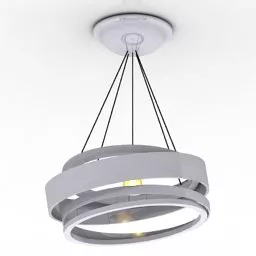 European Wall Lamp Golden Stand 3d model
