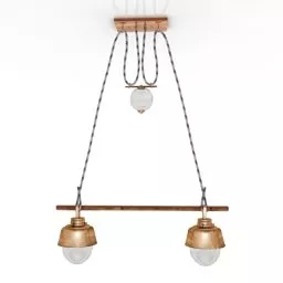 Metal Floor Lamp Boutique Style 3d model