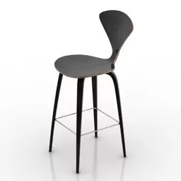 Modernism Bar Chair 3d model