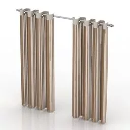 Curtain Modern Style 3d model