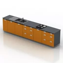 Bathroom Locker For Sink 3d model