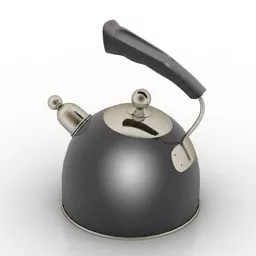 Kettle Stovetop 3d model