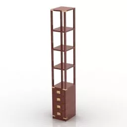 Thin Rack Shelf 3d model