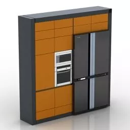 Data Rack Holder With Paper 3d model