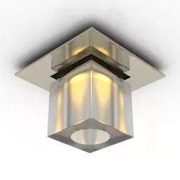Glass Ceiling Lamp Lussole 3d model