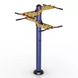 Gym Sport Column 3d model