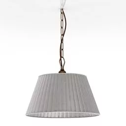 Ceiling Lamp White Shade 3d model Ceiling Lamp White Shade 3d model
