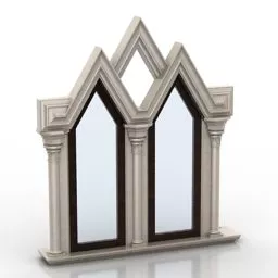Decorative Window 3d model