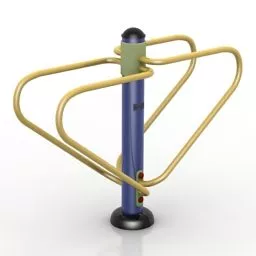 Rack Sport Equipment For Hand Exercise 3d model