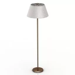 Common High Torchere Lamp 3d model