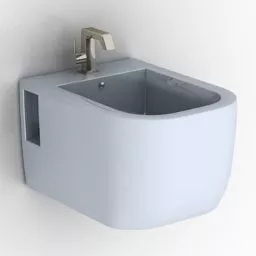 Bidet With Sink 3d model