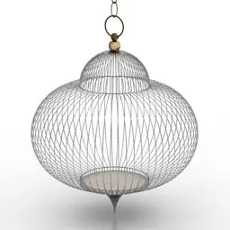 Steel Cage, Bird Cage 3d model
