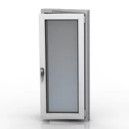 Aluminum Window Frame 3d model