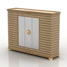 Entrance Wardrobe Furniture Decoration 3d model