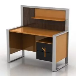 Home Study Table 3d model