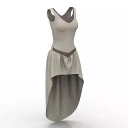 Party Dress For Women 3d model