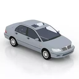Sedan Car Vaz 3d model