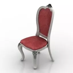 Boutique Red Chair 3d model