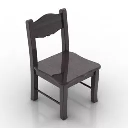 Single Chair 3d model