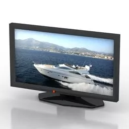 Lcd Tv Thick Benzel 3d model