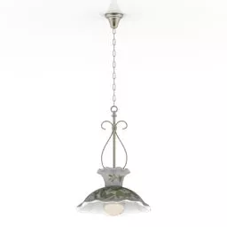 Pendant Lamp Country Style 3d model