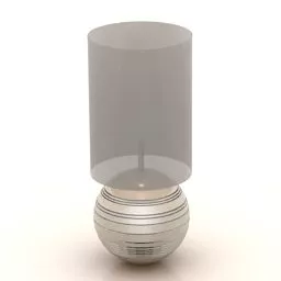 Table Lamp Shade Sphere Stand 3d model