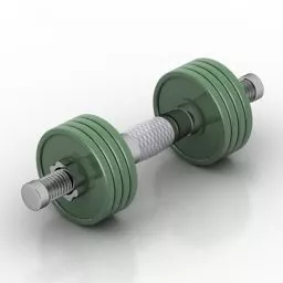 Dumbbell Heavy 3d model