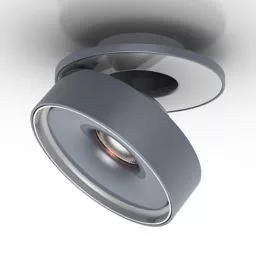 Spotlight Lamp Circle Shape 3d model
