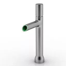 Kitchen Inox Sink Modern Shape 3d model