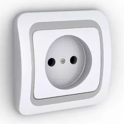 Socket Round Form 3d model