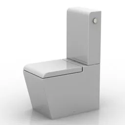 Modern Toilet Lavatory 3d model