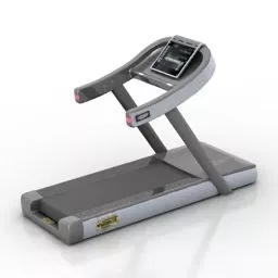 Gym Techno Treadmill 3d model
