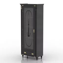 Glasscase Cabinet Furniture 3d model
