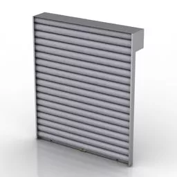 Shutter Blind Furniture 3d model
