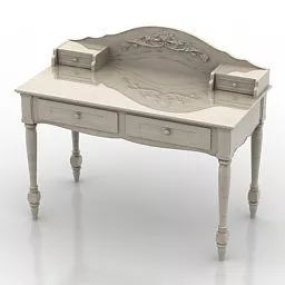 Dressing Table, Boutique Table Furniture 3d model